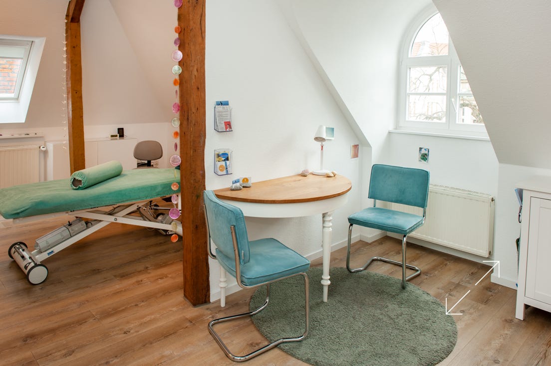 Weitere Therapiebereiche der Praxisgemeinschaft.