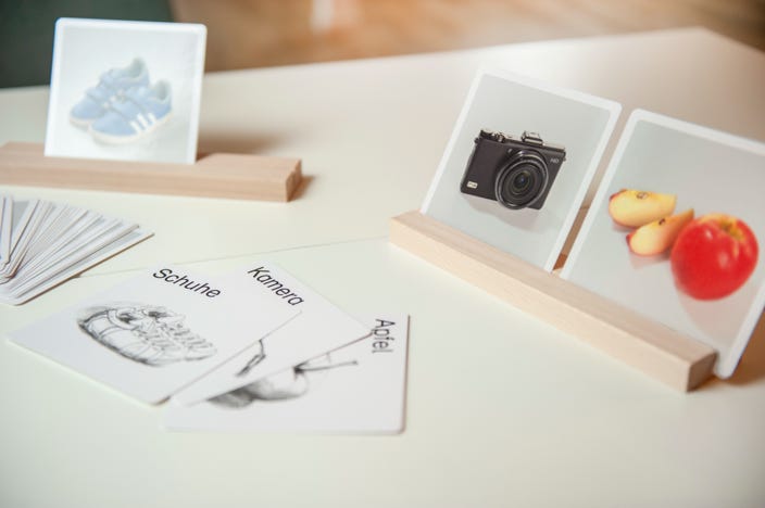 Kleiner Einblick in die Räume und das Material der logopädischen Praxis.