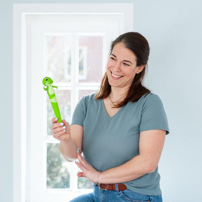 Logopädin Julia Rütten, Bild 2.