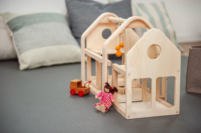 Kleiner Einblick in die Räume und das Material der logopädischen Praxis.